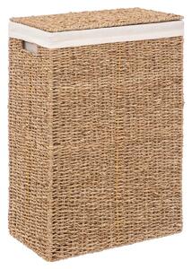 5five Simply Smart Koš na prádlo REED 40 L bavlněný rákos natural