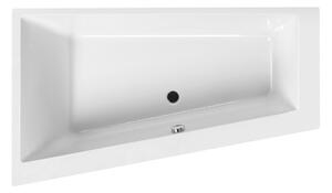 Santech ASYMETRICKÁ VANA EVO-S, levá, 170 x 100 cm - SAEVO170L