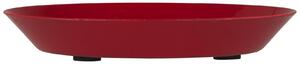 Kovový svícen / tácek Red 9,3 cm