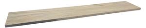 Dřevěná police - dub šedý hloubka x délka (mm): 180x1000