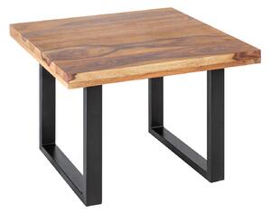 Noble Home Masivní sheeshamový konferenční stolek Kardano, 60 cm