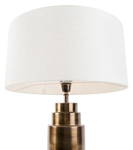 Stolní lampa ve stylu art deco s odstínem 50 cm - Bruut