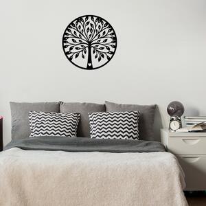 ASIR Nástěnná dekorace dřevo STROM ŹIVOTA 58 x 58 cm