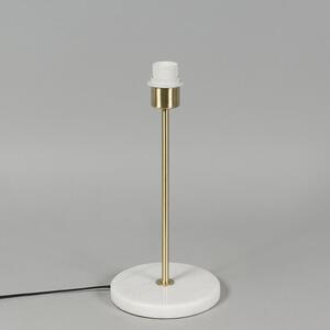 Klasická stolní lampa mosaz - Kaso