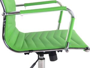 Kancelářská židle Clapgate - umělá kůže | zelená