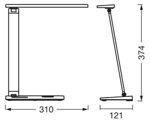 Osram - LED Stmívatelná stolní lampa OFFICE LINE LED/7W/230V bílá