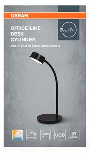 Osram - LED Stmívatelná stolní lampa OFFICE LINE LED/4,8W/230V černá