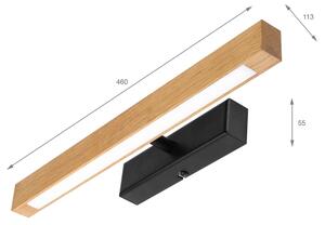 LED Obrazové svítidlo VERDE LED/5,5W/230V 3000K 46 cm dub/černá