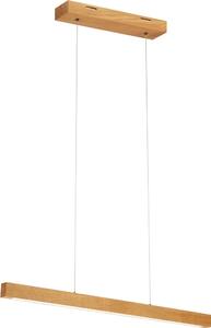 LED Lustr na lanku VERDE LED/18W/230V 3000K 76 cm dub