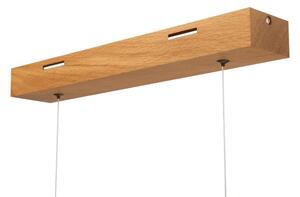 LED Lustr na lanku VERDE LED/18W/230V 3000K 76 cm dub