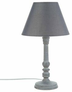 Stolní lampa ve vintage stylu, 20 x 36 cm, šedá