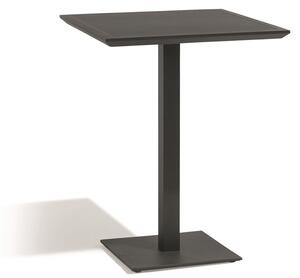 Diphano Hliníkový vysoký bistro stůl Selecta, Diphano, čtvercový 72x72x108 cm, rám hliník barva bílá (white), deska keramika barva bílá (white)