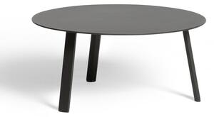 Diphano Hliníkový odkládací stolek 60 cm nízký Easy-Fit, Diphano, kulatý 60x28 cm, rám hliník barva bílá (white), deska hliník barva bílá (white)