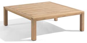 Diphano Teakový konferenční stůl vyšší Natural, Diphano, čtvercový 90x90x35 cm, rám teak, deska teak