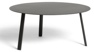 Diphano Hliníkový odkládací stolek 80 cm nižší Easy-Fit, Diphano, kulatý 36x80 cm, rám hliník barva šedočerná (lava), deska hliník barva šedočerná (lava)