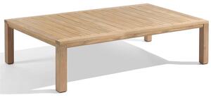 Diphano Teakový konferenční stůl vyšší Natural, Diphano, obdélníkový 130x75x35 cm, rám teak, deska teak