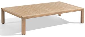 Diphano Teakový konferenční stůl vyšší Natural, Diphano, obdélníkový 150x90x35 cm, rám teak, deska teak