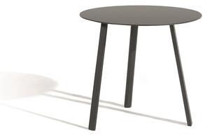 Diphano Hliníkový odkládací stolek 60 cm vysoký Easy-Fit, Diphano, kulatý 60x56,5 cm, rám hliník barva šedočerná (lava), deska hliník barva šedočerná (lava)