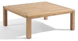 Diphano Teakový konferenční stůl vyšší Natural, Diphano, čtvercový 75x75x35 cm, rám teak, deska teak