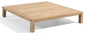 Diphano Teakový konferenční stůl nižší Natural, Diphano, čtvercový 75x75x20 cm, rám teak, deska teak
