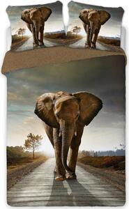 Bavlněné povlečení ELEPHANT exclusive - slon - 160x200 cm
