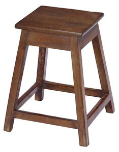 Stolička z teakového dřeva, 36x36x46cm