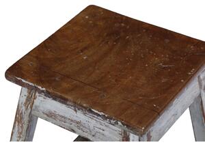 Stolička z teakového dřeva, 40x40x49cm