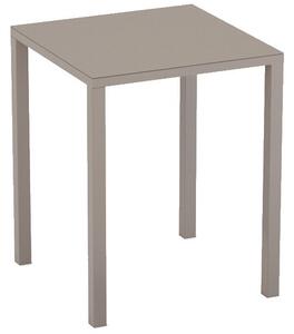 Fast Hliníkový barový stůl Easy, Fast, čtvercový 90x90x110 cm, lakovaný hliník barva dle vzorníku