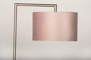 Stolní textilní lampa Pallas Pink and Silver (LMD)
