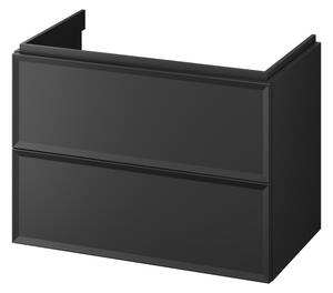 Cersanit S1017-003 - Závěsná koupel. skříňka pod umyvadlo MILLE 80x45 cm černá