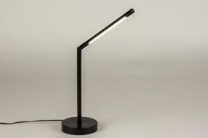 Stolní minimalistická LED lampa Cascade Black (LMD)