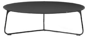Manutti Nízký stolek Mood, Manutti, kulatý 80x28 cm, nerezový rám lakovaný barva dle vzorníku, deska keramika 6 mm dekor dle vzorníku