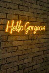 ASIR Dekorativní LED osvětlení HELLO GEORGEOUS oranžová