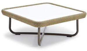 Varaschin Hliníkový konferenční stolek Babylon, Varaschin, čtvercový 71x71x30 cm, rám hliník, deska HPL kat. A, barevné provedení dle vzorníku