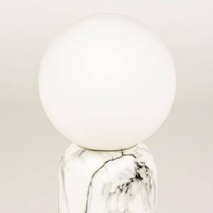 Stolní luxusní lampa Giordanni Marmor Bianco (LMD)