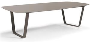 Manutti Jídelní stůl Air, Manutti, obdélníkový 264x118x74 cm, kovový rám barva dle vzorníku, keramická deska 6 mm dekor dle vzorníku