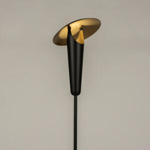 Stojací designová lampa Giora Black and Gold (LMD)