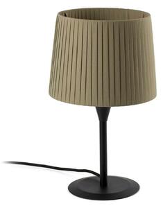 FARO SAMBA černá/skládaná zelená mini stolní lampa