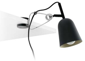FARO STUDIO černá a krémová stolní lampa s klipem