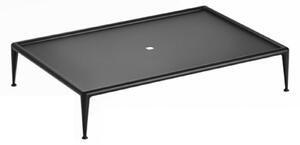 Fast Hliníkový nízký stolek New Joint, Fast, obdélníkový 121x79x30 cm, lakovaný hliník barva dle vzorníku