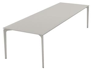 Fast Jídelní stůl Allsize, Fast, obdélníkový 301x101x74 cm, rám hliník barva dle vzorníku, deska lakovaný hliník barva speckled anthracite