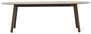 Varaschin Jídelní stůl snížený Emma, Varaschin, oválný 220x100x66 cm, rám a nohy hliník, deska HPL kat. A, barevné provedení dle vzorníku