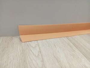 Obvodová podlahová lišta PVC měkčená 453 - broskvová