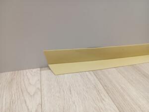 Obvodová podlahová lišta PVC měkčená 495 - světle žlutá