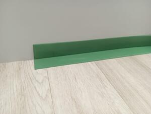 Obvodová podlahová lišta PVC měkčená 765 - zelená