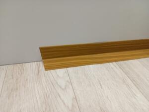 Obvodová podlahová lišta PVC měkčená 030 - žíhaná