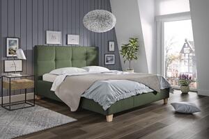 Čalouněná postel Rioma 90 x 200, khaki zelená Point