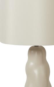 Keramická stolní lampa béžová VILAR