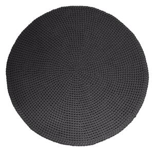 Cane-line Venkovní koberec Discover, Cane-line, kulatý 200 cm, venkovní látka Selected PP dark grey