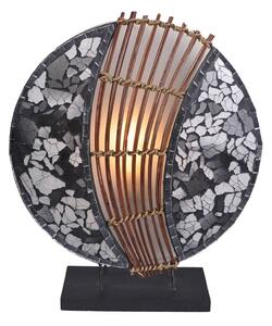 Stolní lampa Pia, kulatá